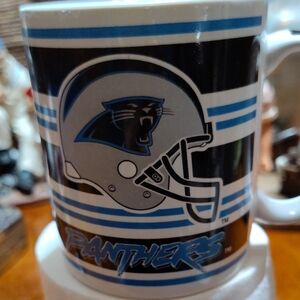 Carolina Panthers Black & Blue Ceramic Coffee Mug and Shot Glass
